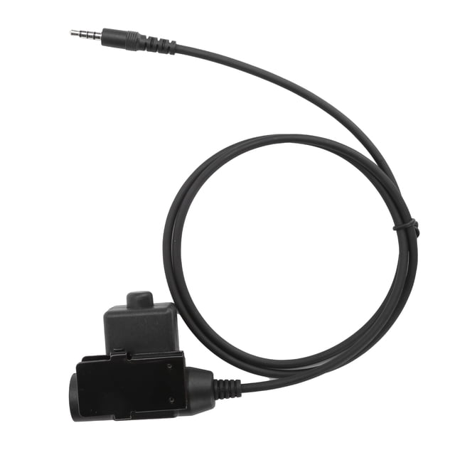Adaptador militar PTT, enchufe de cable PTT U94 Adaptador de auriculares militares PTT Los mejores materiales
