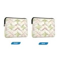 thumbnail image 7 of FORMRS 15-15.6 inch Laptop Sleeve Case Soft Carrying Quilted Computer Bag Cover, Pastel Pink Geometric, 7 of 7