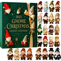 HBBKVI 2025 Gnome Christmas Advent Calendar Xmas Holiday Gift