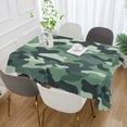 thumbnail image 2 of Yayeee Tablecloths 60" x 90" Rectangle Wrinkle Resistant Party Table Cover, Forest Camouflage Pattern, 2 of 8