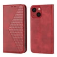 thumbnail image 2 of Tarise for Apple iPhone 14 Cases Covers, PU Leather Shockproof Flip Folding Kickstand Card Holder Pocket Wallet Wrist Strap Handbag Magnetic Closure Women Men Case Cover for iPhone 14 6.1 inch, Red, 2 of 9