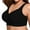 Black, variant on Women's Wireless Support Bra, Full Coverage Plus Size Bra for Seniors, Hontri Bras for Women Supportive Wireless Bra Full Coverage No Underwear Plus Size for Older Women