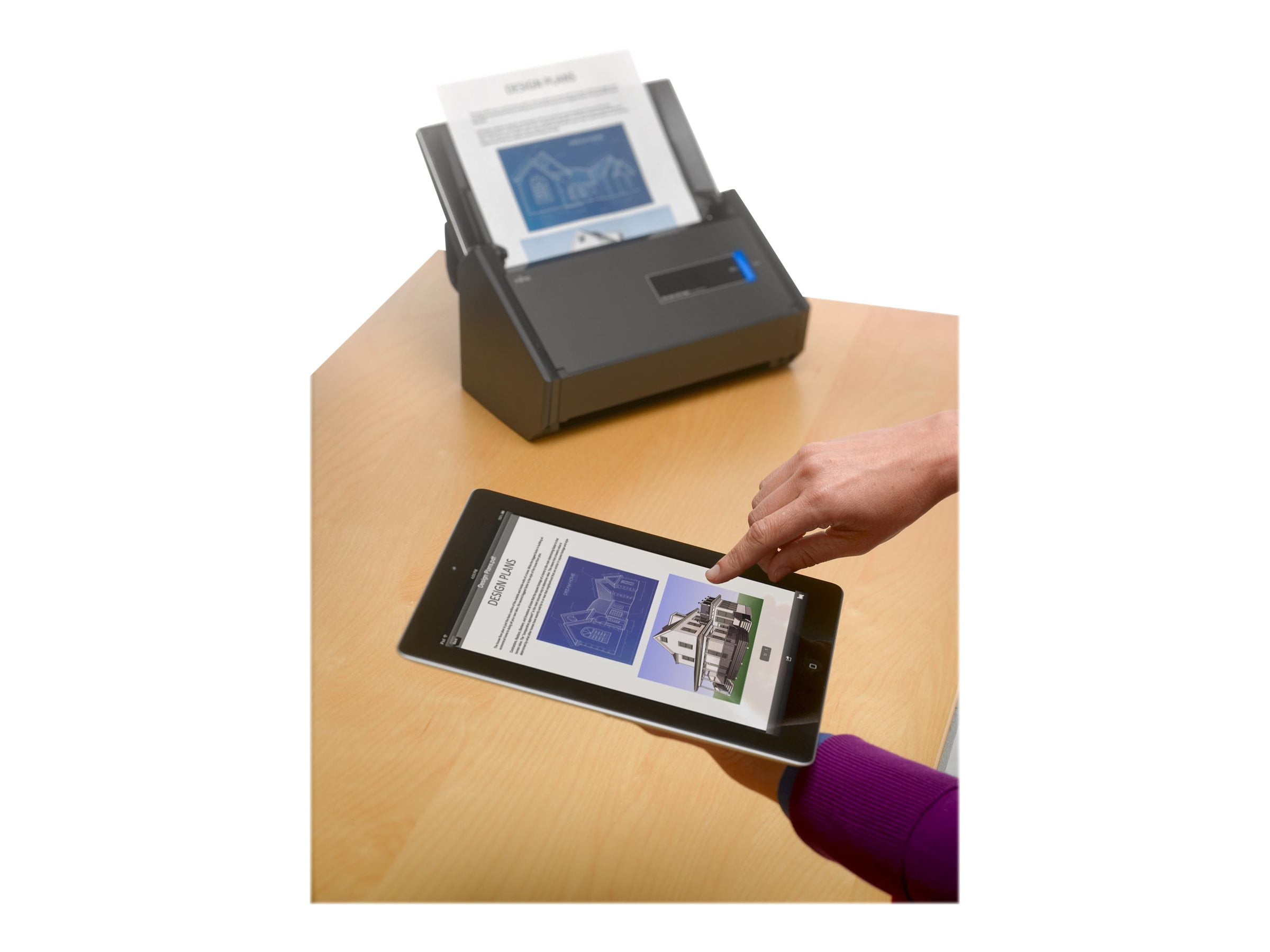 Fujitsu PA03656-B005 ScanSnap iX500 Sheet-Fed Desktop Scanner for