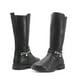 thumbnail image 3 of Bota Larga Yuyin Para Niña Antiderrapante Casual Cómoda 2-6 negro 22, 3 of 6