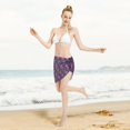 thumbnail image 4 of JUNZAN Women Chiffon Short Sarongs Cover Ups Beach Swimsuit Wrap Skirt,Cute Flamingo, 4 of 5