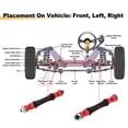 thumbnail image 4 of Unique Bargains No.K700538 2pcs Front Sway Bar Links Stabilizer Link Kit for Cadillac Escalade for Chevy Tahoe Silverado Avalanche for GMC Yukon Sierra 2004-2018 Suspension Kit, 4 of 7