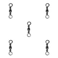 thumbnail image 3 of Conectores giratorios de pesca de acero al carbono Sonducket Paquete de 100 anillos flexibles para agua salada Negro, 3 of 4