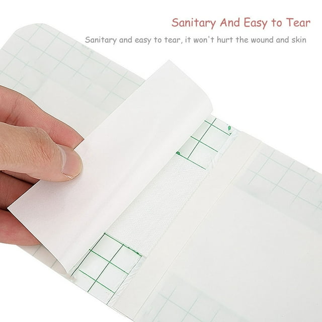 Wound Dressing Patch, 5Pcs Caesarean Postpartum Shower Patch with Waterproof and Breathable Film