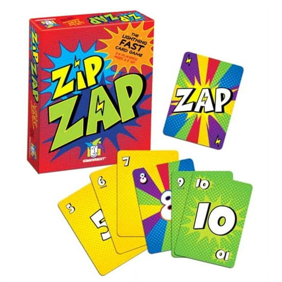 Gamewright Zip Zap the Lightning Fast Card Game