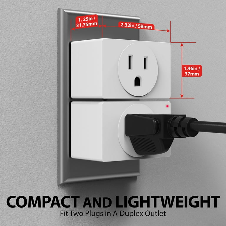 Remote Control Outlet, Wireless Electrical Outlet Plug Switch for Lights,  Lamps