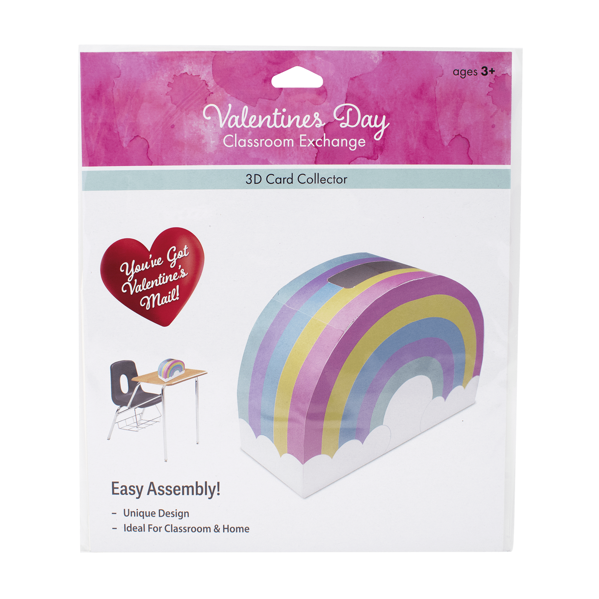 DIY Valentines Day Card Mailbox Cat Design Box for School Classroom Exchange 
