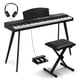 thumbnail image 1 of Piano Digital Ktaxon de 88 Teclas con Teclado Contrapesado Bluetooth MIDI, 1 of 6