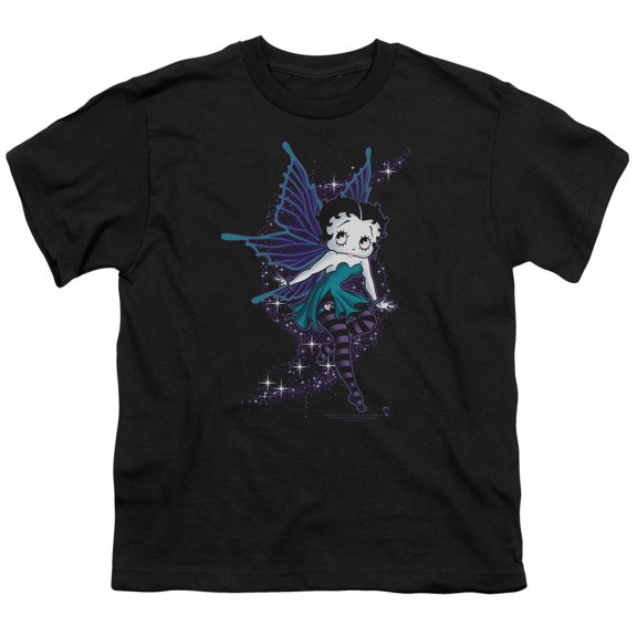 Betty Boop - Sparkle Fairy - Youth Short Sleeve Shirt - Small