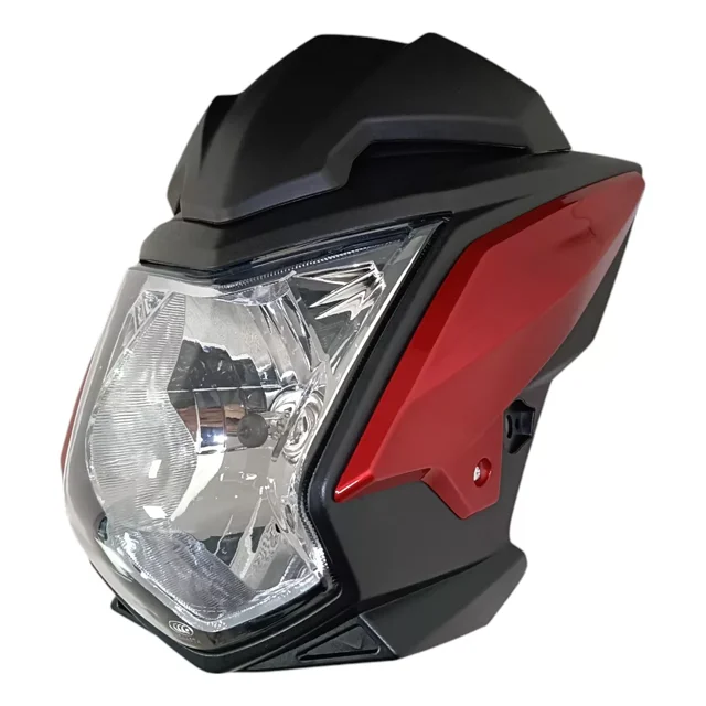 Faro Delantero Completo Para Italika Ft125ts Roja Mtc