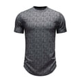 thumbnail image 2 of pstuiky camisetas de hombre, Nueva camiseta informal de moda para hombre, con estampado deportivo, de manga corta y cuello redondo. camisetas de hombre l, 2 of 8