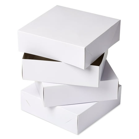 American Greetings 9 in. x 9 in. White Lingerie Gift Boxes (3-Boxes)
