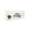 thumbnail image 2 of Displays2go Collapsible Acrylic Counter Display Cases, 33" x 15" – Clear (DCKNOCKDL), 2 of 2