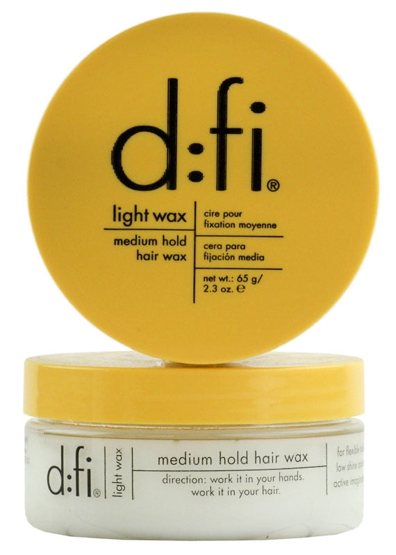 D Fi Light Wax Medium Hold Hair Size 2 3 Oz