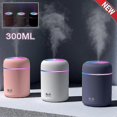 thumbnail image 3 of Nuevo humidificador de gran capacidad de 300 ml con luz colorida USB, 3 of 5