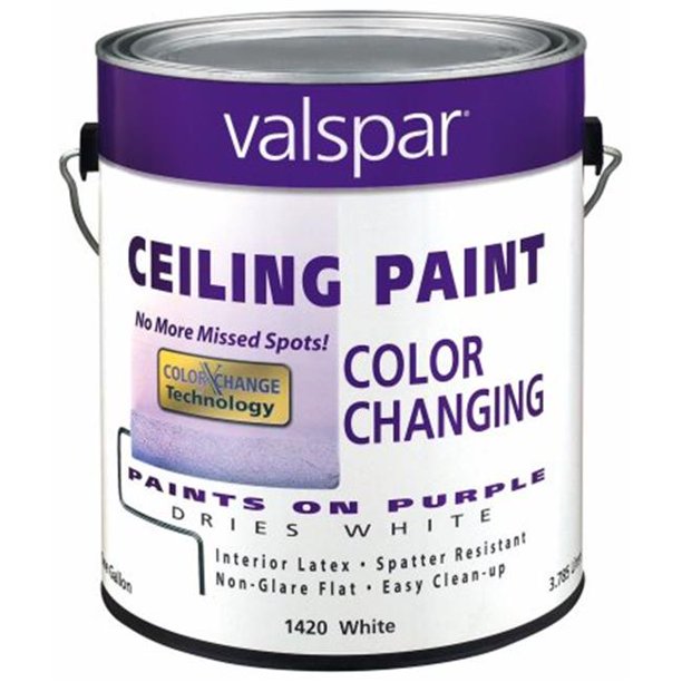 Valspar Brand Ultra Premium Interior Latex Ceiling Paint 271420 GL Pack of 4