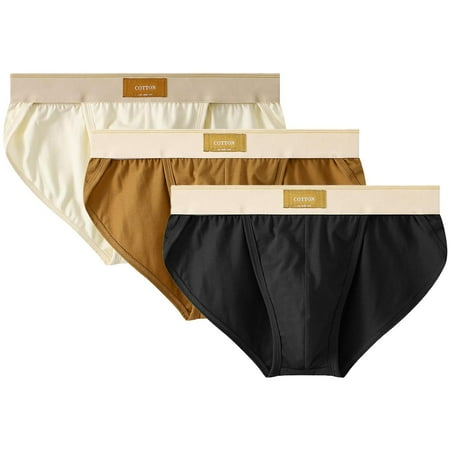 Summer Savings  Men s Plus Size Underwear  Breathable Briefs  Mid-Rise  Comfortable  Soft Mesh  For Daily Wear  Odor Resistant  Seamless Design  Plus Size Women Shirts | Brown M  Sopatenor