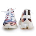 thumbnail image 4 of 2024 Sunset Scenery Women Or Men Lace Up Flat Sneakers Female Mesh Walking Footwear, 4 of 8