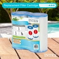 thumbnail image 3 of Open Box Intex Easy Set Pool Type A Filter Cartridges Twin Pack | 29002E - Open Package, 3 of 11
