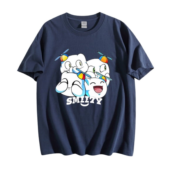 SMii7Y Logo T-shirt Casual Fashion Short Sleeved Fun Top T-shirt Unique Pullover