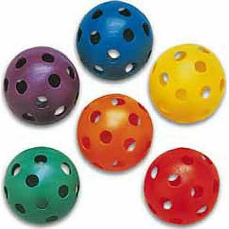 Color My Class Plastic Softballs Prism Pack of 6