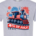 thumbnail image 4 of Inktastic Patriotic 4th of July Train T-Shirt, 4 of 5