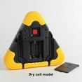 thumbnail image 2 of Yeacher Triangle warning emergency light LED multi-functional rechargeable strong light triangle warning emergency light solar, 2 of 8