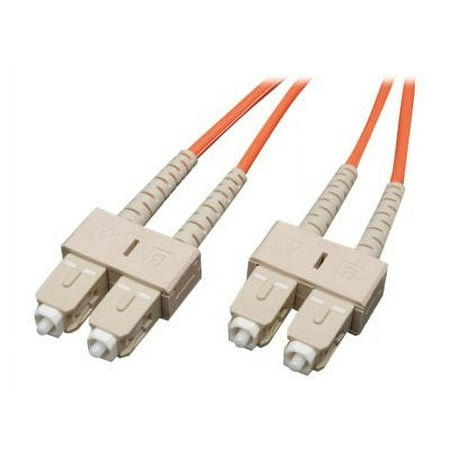 UPC: 0037332125736 | Tripp Lite 5M Duplex Multimode 62.5/125 Fiber Optic Patch Cable SC/SC 16 16ft 5 Meter – Patch cable – SC multi-mode (M) to SC multi-mode (M) – 5 m – fiber optic – duplex – 62.5 / 125 micron – orange