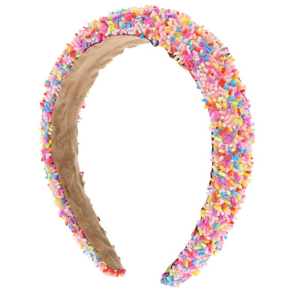 KAJNBN 1Set Multi-Colored Plastic Sponge Wide Band Headband for Women Girls Hair Accessories for Parties