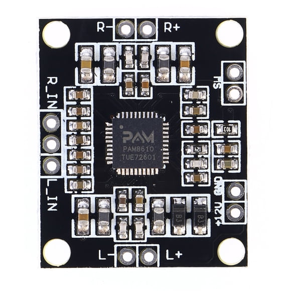 MasteelfCA PAM8610 Dual 10W Amplifier Board Miniature Digital Two Channel Stereo Power Amplifier Board