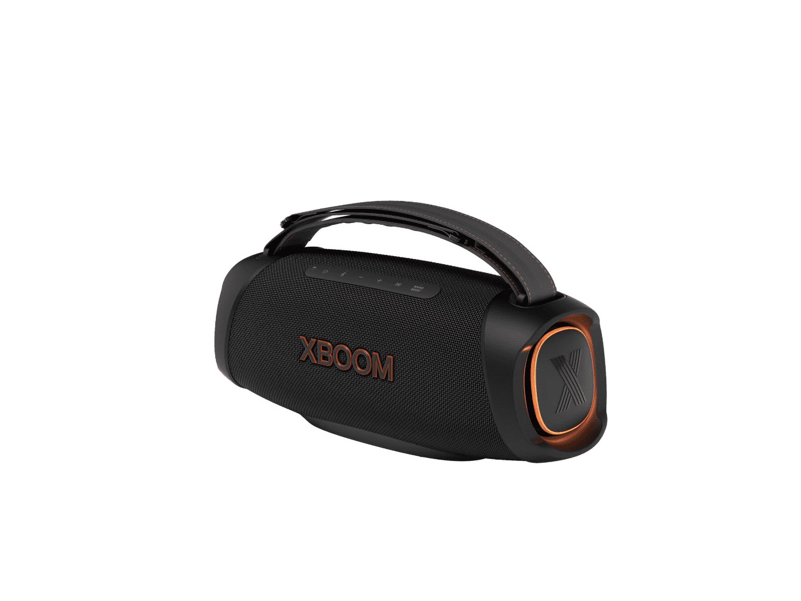 LG XBOOM Go Wireless Speaker with Powerful Sound and up to 15 HRS of Battery (XG8T) - Black