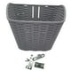 thumbnail image 1 of Cesta para bicicleta, cesta para manillar, cesta delantera para bicicleta, cesta colgante, para mujeres y Gris, 1 of 8