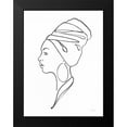 thumbnail image 2 of Tillmon, Avery 19x24 Black Modern Framed Museum Art Print Titled - Aretta, 2 of 5