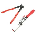 thumbnail image 4 of Outil de Bande de Voiture, Haute Résistance 2 Pcs/ensemble Pinces de Joint CV Anti-Rouille Résistantes à l'Usure en Acier Inoxydable pour Système de Refroidissement Tuyau de Vide de Carburant, 4 of 8