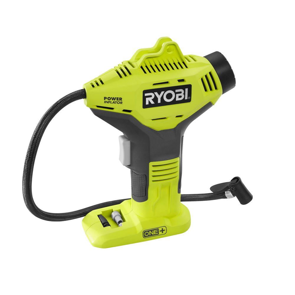 Ryobi 18+ Volt One Portable Air Compressor Cordless Tire Inflator Bare Tool P737
