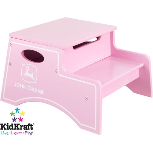 KidKraft Pink Step 'n Store, John Deere
