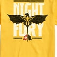 thumbnail image 3 of How to Train Your Dragon - Night Fury Flight  - Men's Short Sleeve Graphic T-Shirt, 3 of 5