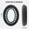thumbnail image 4 of Bose Quiet Comfort 35 Replacement Ear Pads, Ear Cushions, Accessories for Bose QC 35/35II, Made of Protein Leather Memory Foam, 4 of 4