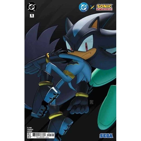 DC X Sonic the Hedgehog #1A (6th) VF ; DC Comic Book