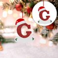 thumbnail image 1 of Ofertas navideñas de hoy de ELEVENTIME: Adorno para árbol de Navidad, gorro navideño de 26 letras, adornos colgantes, adornos navideños para fiestas, coronas y decoraciones de fiestas., 1 of 8