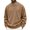 Camel, variant on Mens Loose Crew Neck Pullover Long Sleeve Corduroy Casual Fashion Sweatshirt Daily Streetwear Men Everyday Outfits