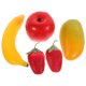 thumbnail image 1 of ColoMX 1 conjunto de agitadores de frutas instrumentos musicales educativos tempranos juguetes de fruta simulados, 1 of 8
