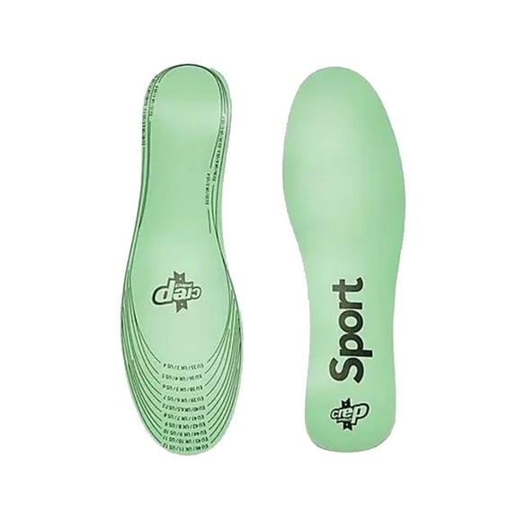 Crep Sport Unisex Insoles Size OS, Color: Green
