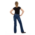 thumbnail image 3 of Forever 21 Women’s Denim Pants with Rhinestones and Embroidered Back Pocket, Straight Leg Jeans for Casual Outfits and Everyday Wear, 0-14, 3 of 6
