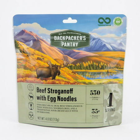 Backpacker's Pantry Beef Stroganoff with Egg