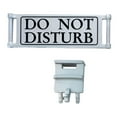 thumbnail image 2 of Qixi Fits Any Doorbell Rotates A Purpose Sign Do Not Disturb and No Soliciting Combined Easy Install No Tools or Mods Needed Slides on off A Clear Hook Grey Clearance Sale!, 2 of 9